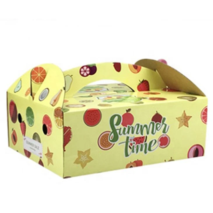Foldable Corrugated Vegetable Box