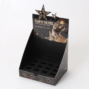 Golden Black Color Paper Packing Eyebrow Pensil Display Box